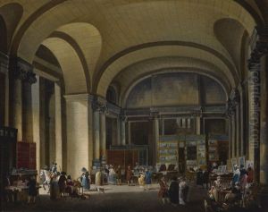 The Book Market Beneath The Louvre