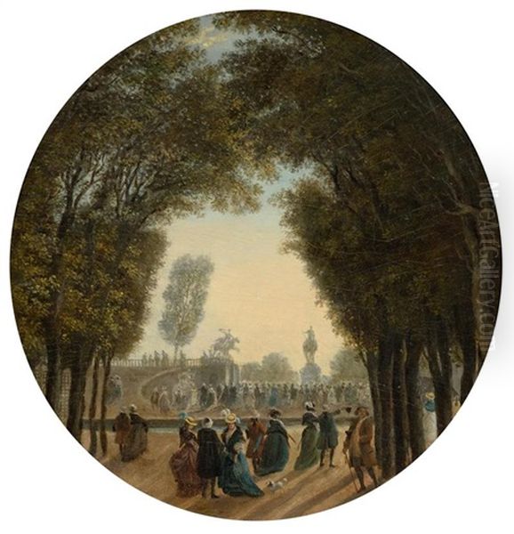 Blick Auf Die Tuileries - view 1