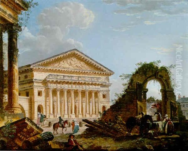 Paris, The Theatre De L'odeon - view 1