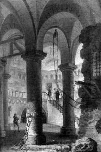 Interieur D'une Prison by Pierre Antoine Demachy