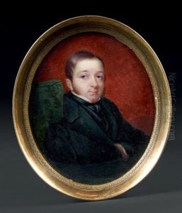 Portrait De Monsieur Champain, Assis De Trois-quarts Vers La Droite