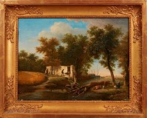 Une Paire De Paysages