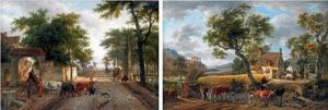 La Route Pavee, Le Gue (2 Works) La Route Pavee, Le Gue (2 Works)