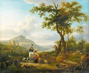 Paysage Pastoral by Jean-Louis Demarne