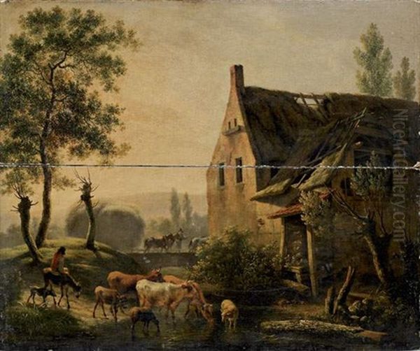 Paysage Avec Troupeau (in 2 Parts) - view 1