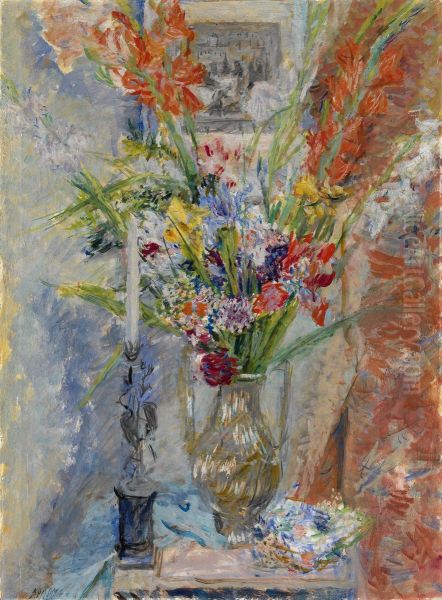 Still Life With Flowers And Candle - view 1