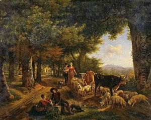 A Couple Picnicking
