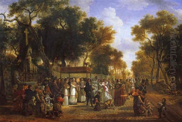 La Procession - view 1