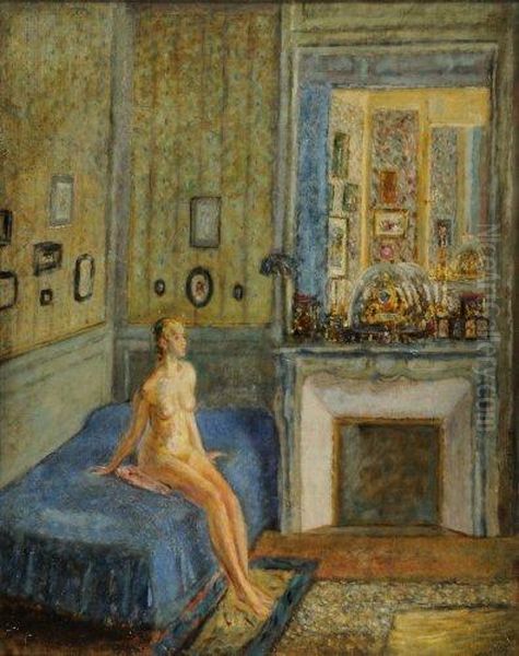 Nu Dans La Chambre Bleue - view 1