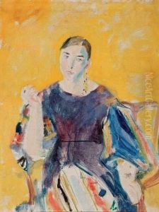 Portrait De Mme Ospensky, Vers 1940