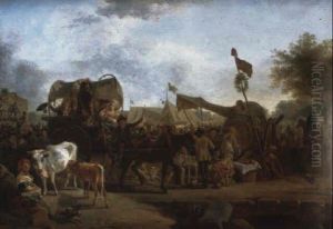 Scene Pastorale by Jean-Louis Demarne