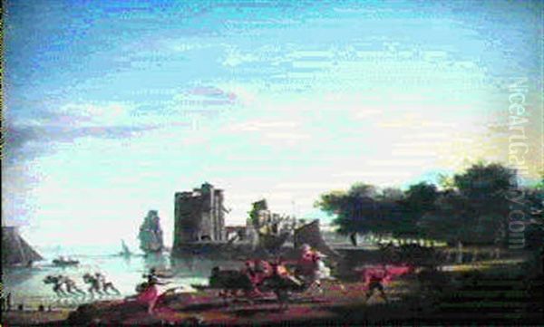Le Duel Devant Un Port - view 1