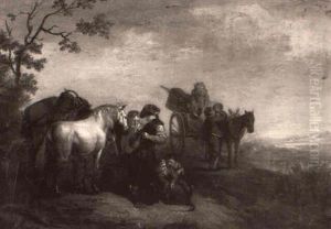 On The Way To Market by Jean-Louis Demarne