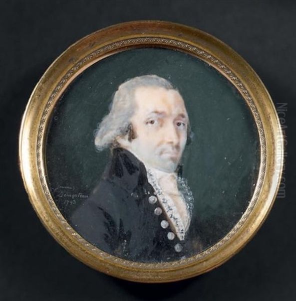 Autoportrait A La Redingote Brune, Gilet Brode Et Petit Jabot De Dentelle - view 1