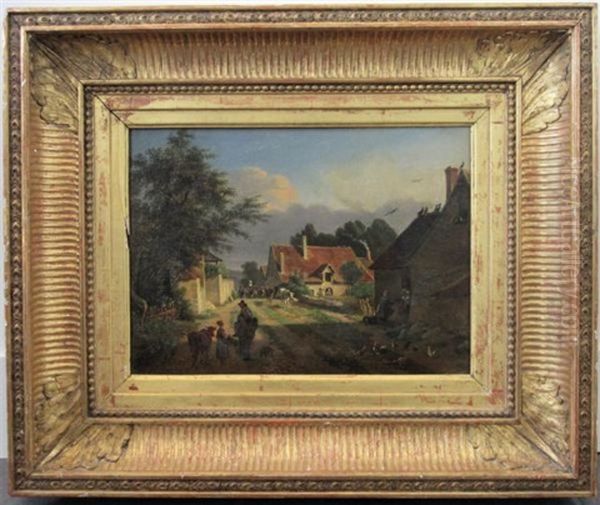 Le Retour Du Troupeau Au Hameau - view 1