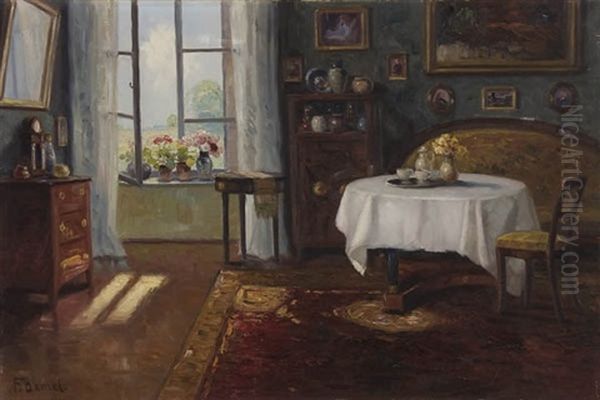 Interior Scene Of Dining Room - view 1