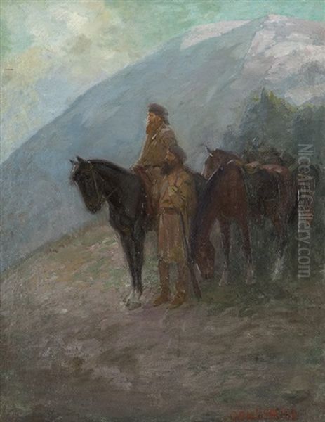 Lewis And Clark At The Divide - view 1