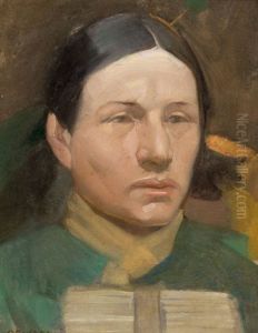 Portrait Of An Indian