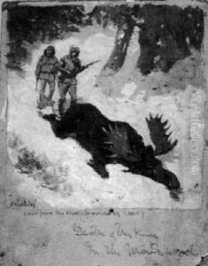 Death Of The King In The Maine Woods