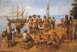 Treaty Between The Indians And The Dutch by Edwin Willard Deming