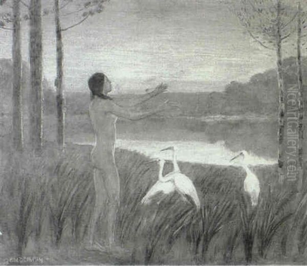 Indian Crane Legend - view 1