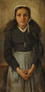 La Jeune Paysanne by Virginie Demont-Breton