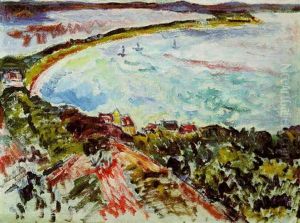 Overlooking The Bay by Charles Demuth