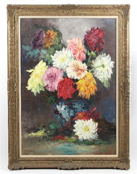 Still Life, Chrysanthemums - view 1