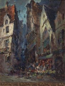 Flower Market by Paul Denarie