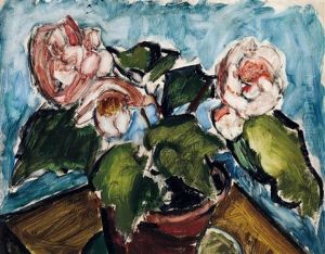 Still-life With Flowerpot by Valeria Denes