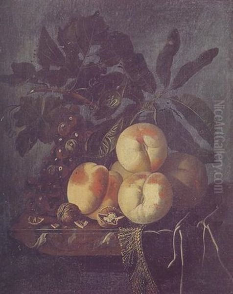 Fruits Sur Un Entablement - view 1