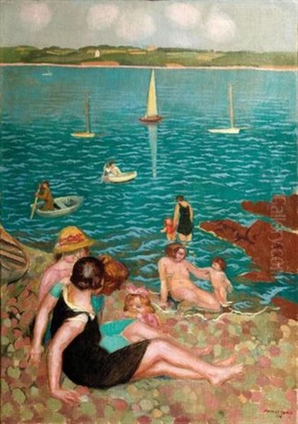 Coin De Plage , Perros-guirec, 1926 - view 1