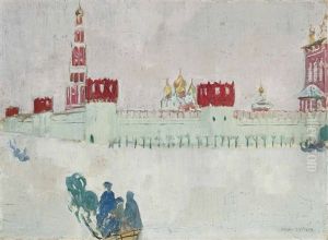Couvent De Novodievitchi by Maurice Denis