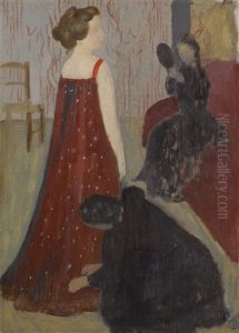 L'essayage by Maurice Denis