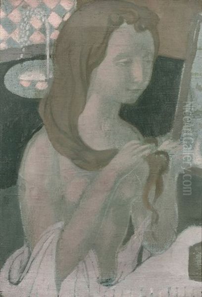 Jeune Fille A Sa Toilette - view 1