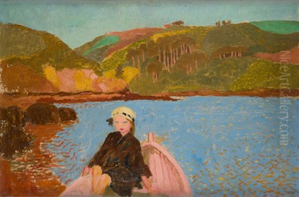 Vue Prise Du Yaudet Ou Sur La Riviere De Lannion, 1912 - view 1
