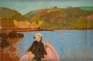 Vue Prise Du Yaudet Ou Sur La Riviere De Lannion, 1912 Vue Prise Du Yaudet Ou Sur La Riviere De Lannion, 1912