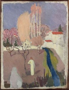 Noli Me Tangere, Au Ruisseau Bleu by Maurice Denis
