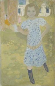 Portrait De Jacqueline Fontaine by Maurice Denis
