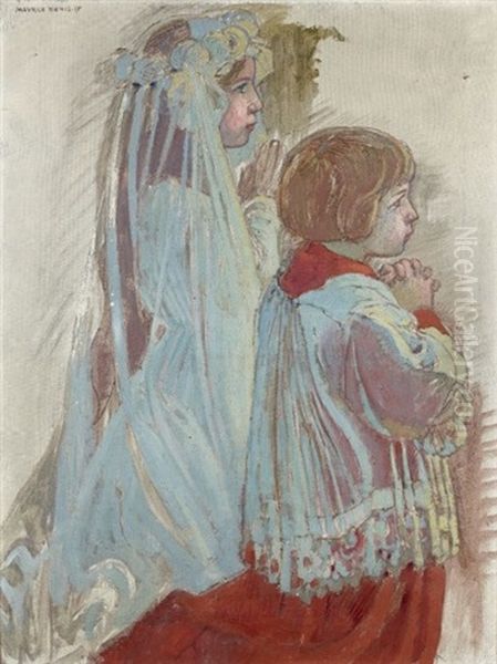 Enfant De Choeur Et Communiante - view 1