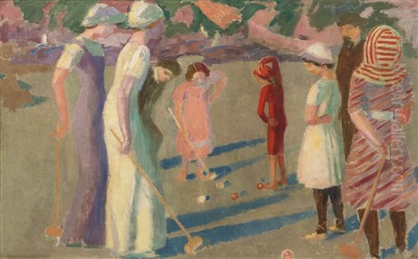 Jeu De Croquet A Trestrignel - view 1