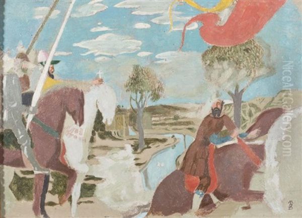 Scene De Bataille (after Piero Della Francesca A Arezzo) - view 1