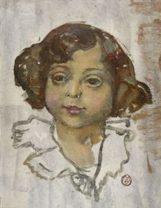 Portrait D'antoine Blocq A Cheval (study)