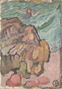 Dans Les Vagues by Maurice Denis
