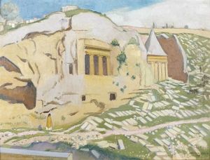 Vue De Temples by Maurice Denis