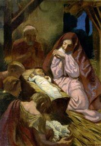 L'adoration Des Begers, La Nativite by Maurice Denis