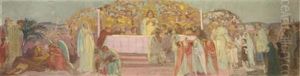 La Cene. Esquisse Pour Saint-martin-de-vienne - Isere