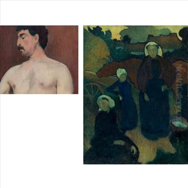 Bretonnes (+ Portrait D'homme, Verso) - view 1