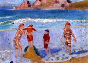 Le Chateau De Sable by Maurice Denis