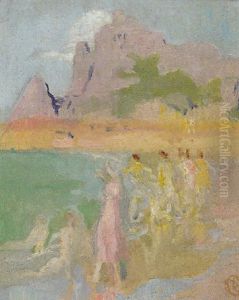 Baigneuses Sur La Plage by Maurice Denis